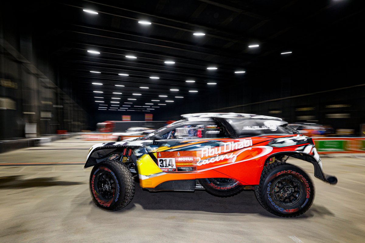 #314 Abu Dhabi Racing Peugeot: Cyril Despres, Mike Horn