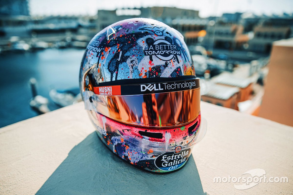 Casco de Lando Norris, McLaren