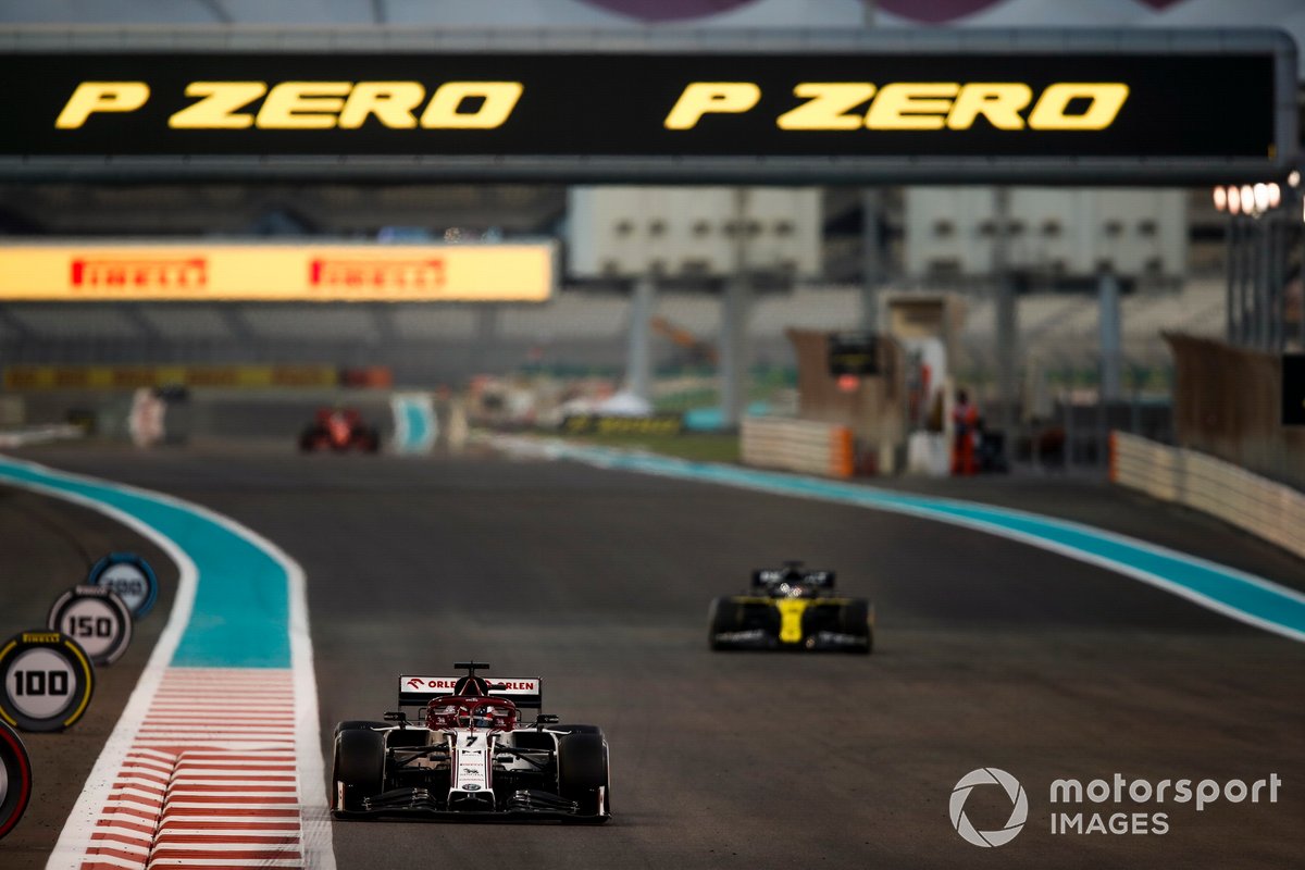 Más carreras empezadas (329): Kimi Raikkonen, Alfa Romeo Racing C39 (GP de Abu Dhabi)
