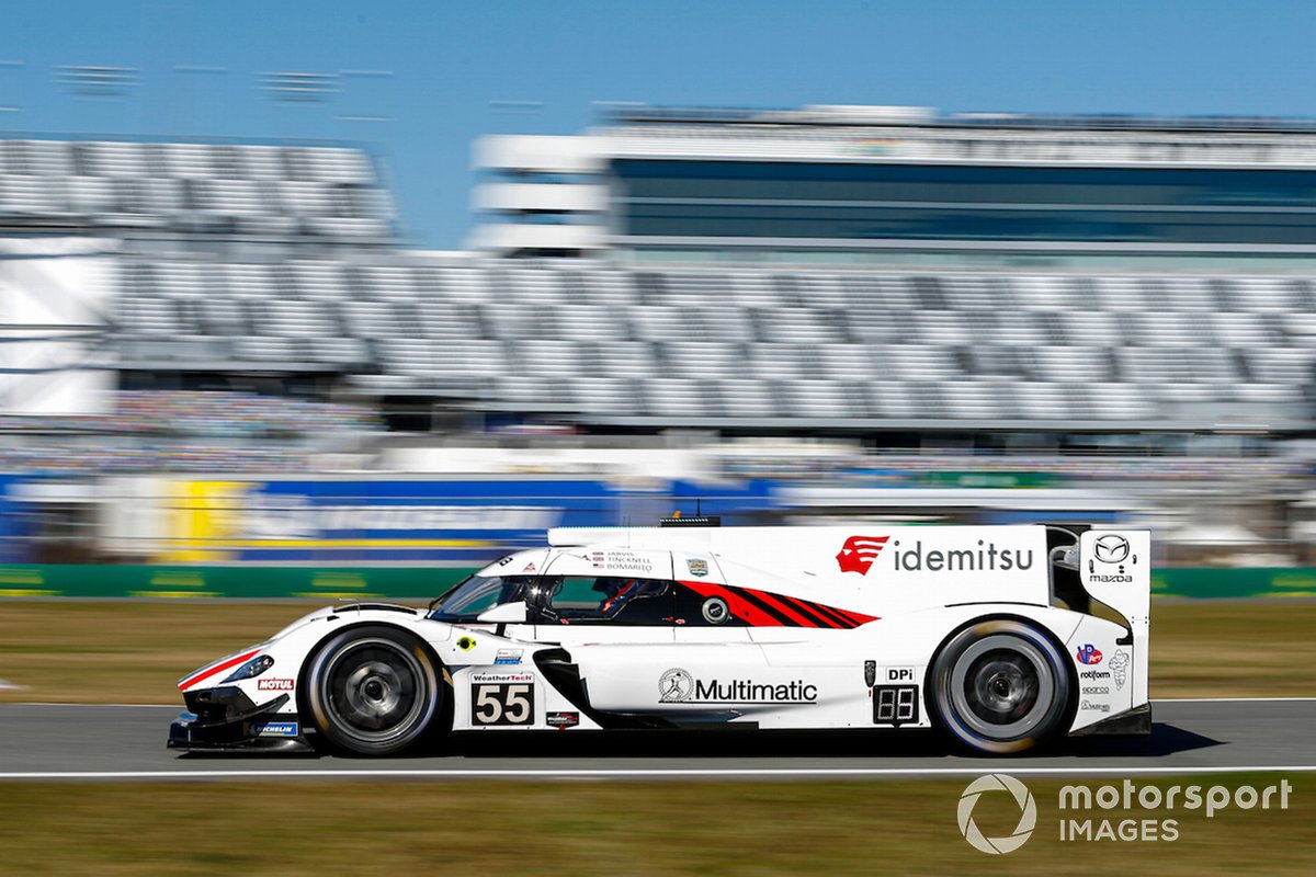 #55 Mazda Motorsports Mazda DPi: Oliver Jarvis, Jonathan Bomarito, Harry Tincknell