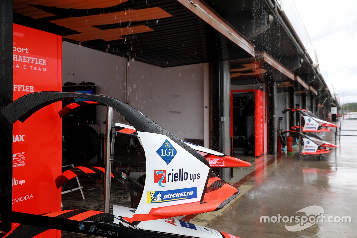 Audi Sport ABT Schaeffler Formula E Team garage
