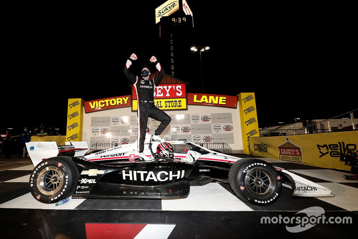 Ganador Josef Newgarden, Team Penske Chevrolet