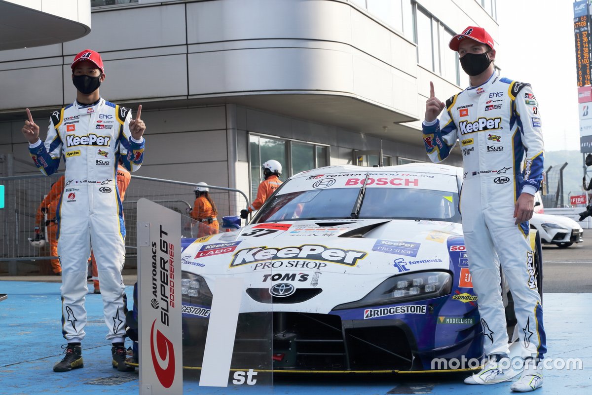 平川亮 Ryo Hirakawa ニック・キャシディ Nick Cassidy(#37 KeePer TOM'S GR Supra)