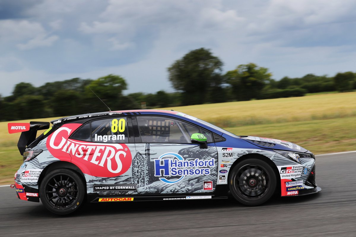 Tom Ingram, Toyota Gazoo Racing UK con Ginsters Toyota Corolla