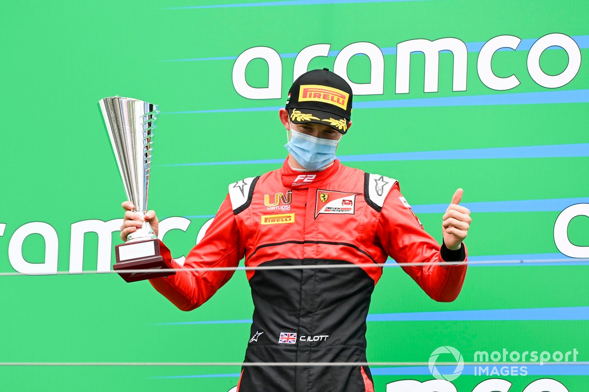 Callum Ilott, UNI-Virtuosi en el podio