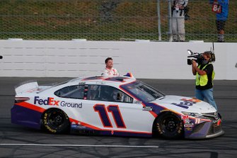 Race Winner Denny Hamlin, Joe Gibbs Racing, Toyota Camry