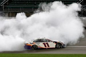 Race Winner Denny Hamlin, Joe Gibbs Racing, Toyota Camry