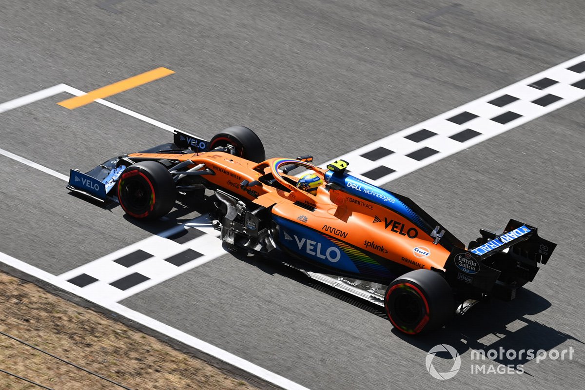 Lando Norris, McLaren MCL35