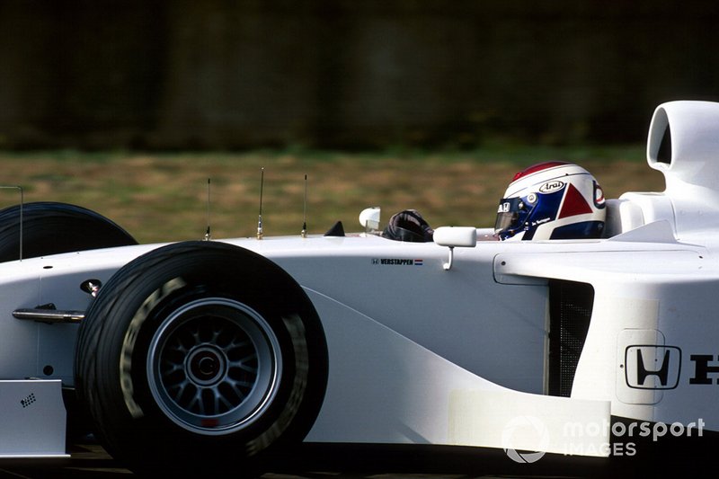 Jos Verstappen, Honda RA099 F1 test car