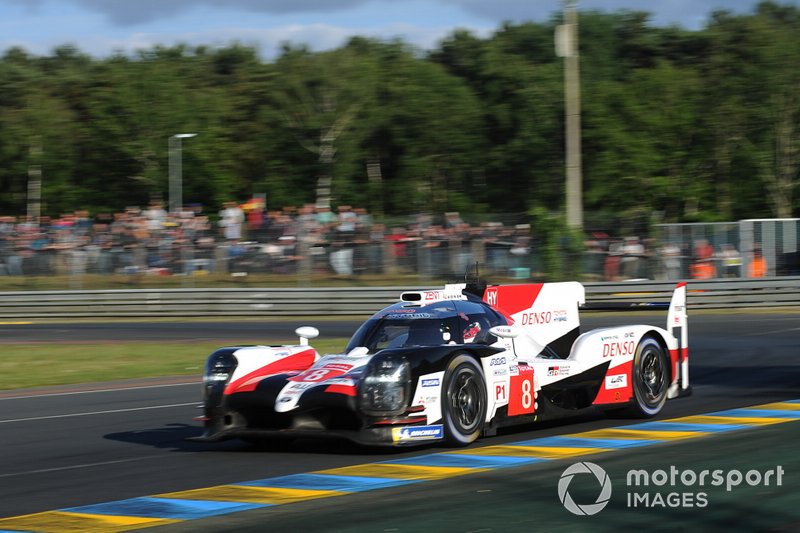 #8 Toyota Gazoo Racing Toyota TS050: Sébastien Buemi, Kazuki Nakajima, Fernando Alonso