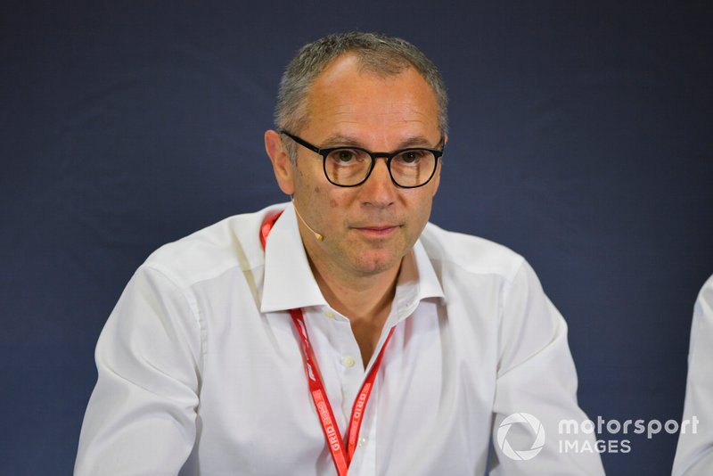 Stefano Domenicali in Press Conference for new F2 tyres 