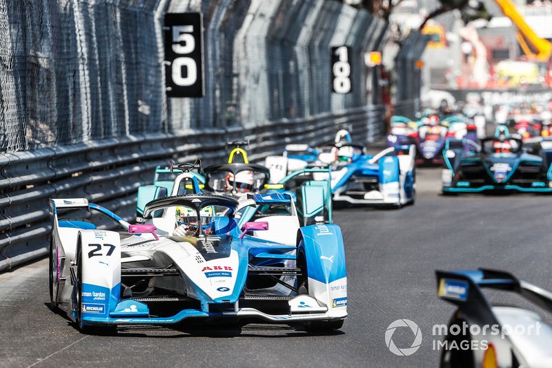 Alexander Sims, BMW I Andretti Motorsports, BMW iFE.18 Oliver Turvey, NIO Formula E Team, NIO Sport 004
