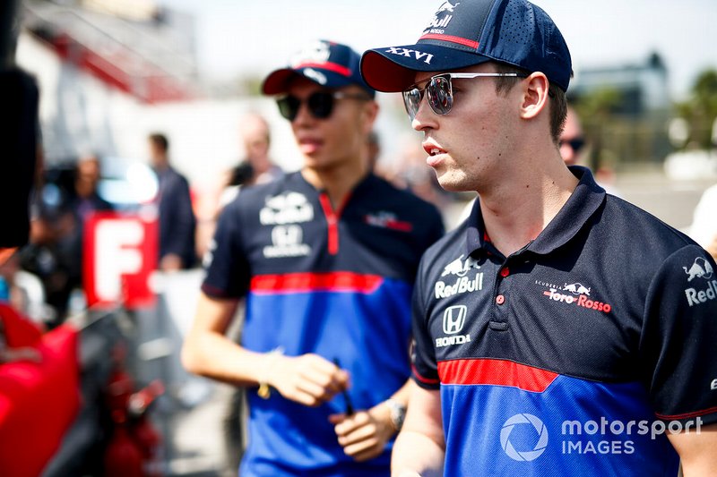 Даниил Квят и Александр Элбон, Toro Rosso