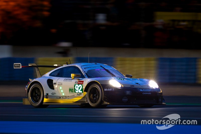 #92 Porsche GT Team Porsche 911 RSR: Michael Christensen, Kevin Estre, Laurens Vanthoor