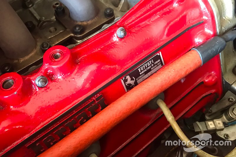 Детали мотора Ferrari