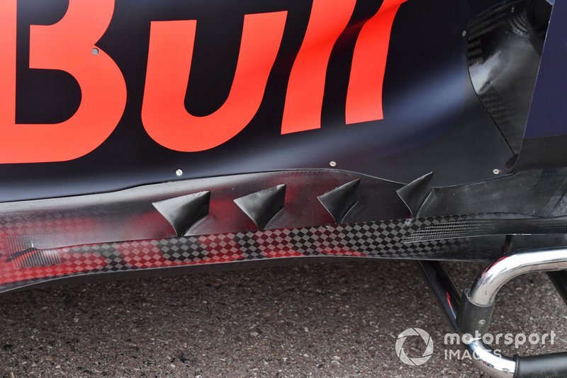 Red Bull RB15: Unterboden