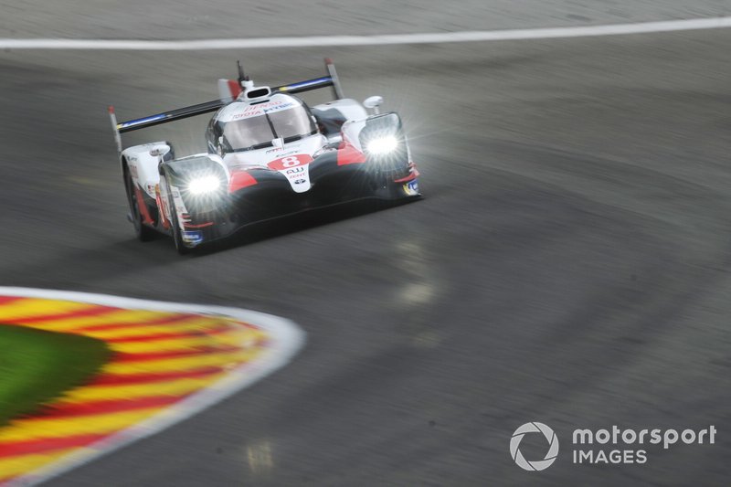 #8 Toyota Gazoo Racing Toyota TS050: Sébastien Buemi, Kazuki Nakajima, Fernando Alonso