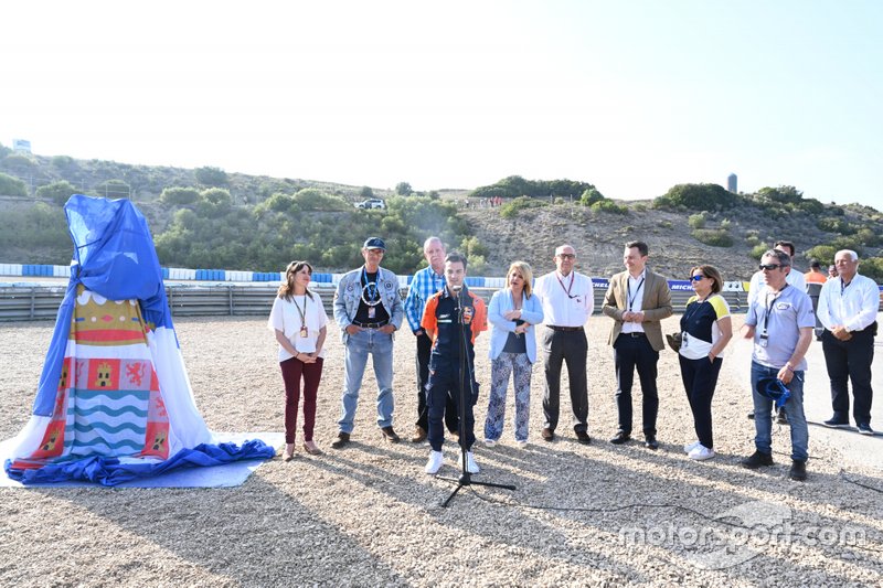 Inauguración curva Dani Pedrosa en Circuito de Jerez