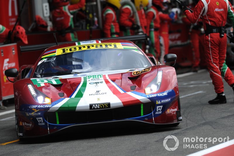 #51 AF Corse Ferrari 488 GTE EVO: Alessandro Pier Guidi, James Calado