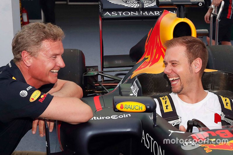 David Coulthard y Armin Van Buuren