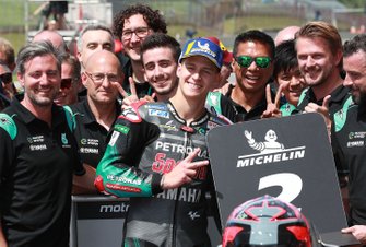 Tweede plaats Fabio Quartararo, Petronas Yamaha SRT
