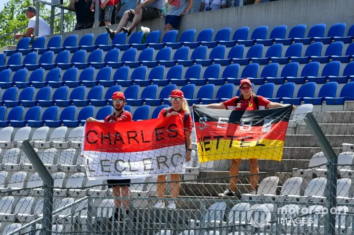 Fans de Charles Leclerc, Ferrari