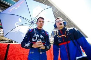Alexander Albon, Toro Rosso, sur la grille