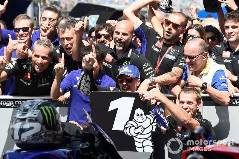 Race winner Maverick Vinales, Yamaha Factory Racing