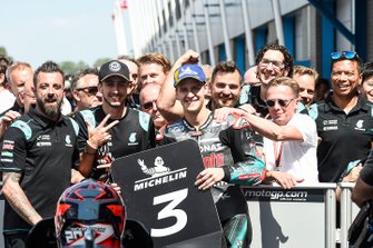 Il terzo classificato Fabio Quartararo, Petronas Yamaha SRT