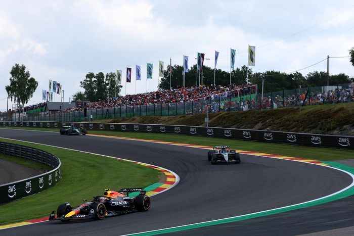 George Russell, Mercedes, Lance Stroll, Aston Martin Racing, Yuki Tsunoda, Red Bull Racing Team