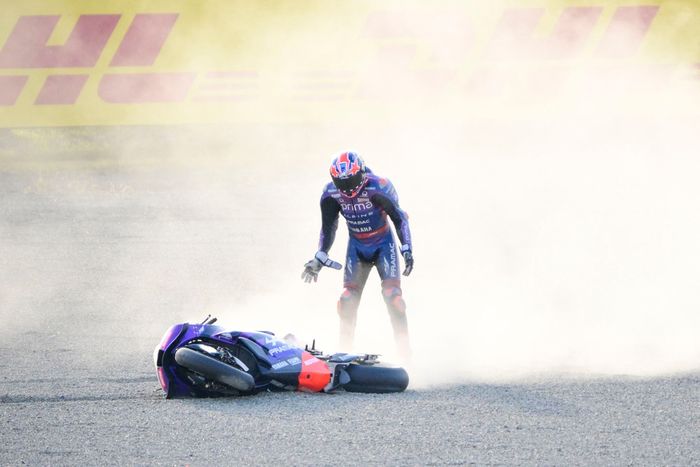 Jack Miller, Pramac Racing crash