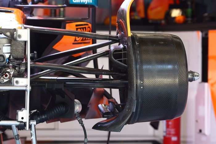 Dettaglio tecnico McLaren