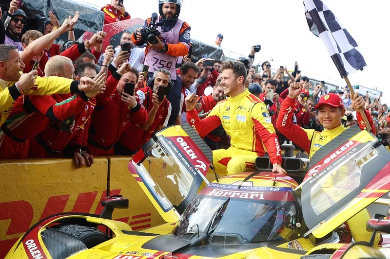 #Ferrari 499P AF Corse n°83 : Robert Kubica, Robert Shwartzman, Yifei Ye