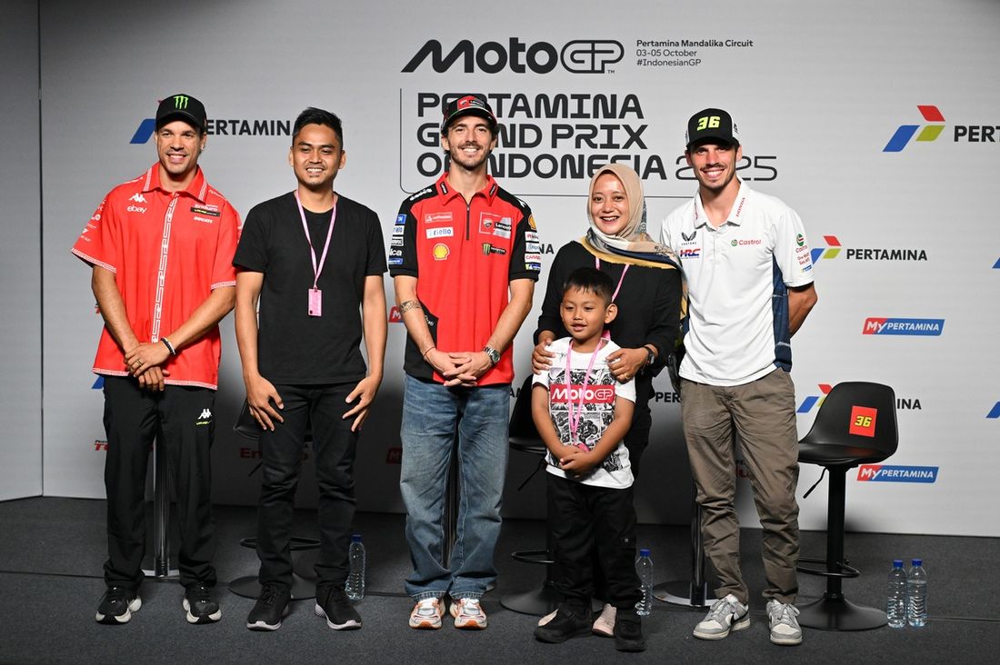 Franco Morbidelli, VR46 Racing Team, Francesco Bagnaia, Ducati Team, Joan Mir, Honda HRC