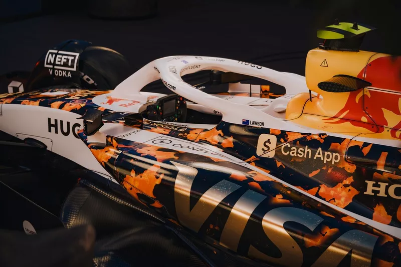 La livrée spéciale du Racing Bulls Team pour le GP des États-Unis