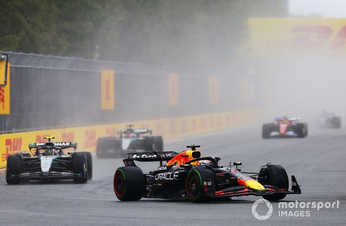 Max Verstappen, Red Bull Racing, George Russell, Mercedes, Andrea Kimi Antonelli, Mercedes