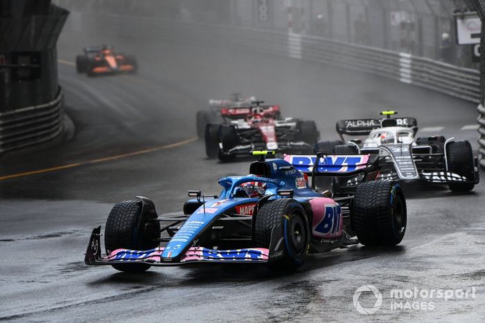 Esteban Ocon, Alpine A522, Yuki Tsunoda, AlphaTauri AT03, Valtteri Bottas, Alfa Romeo C42