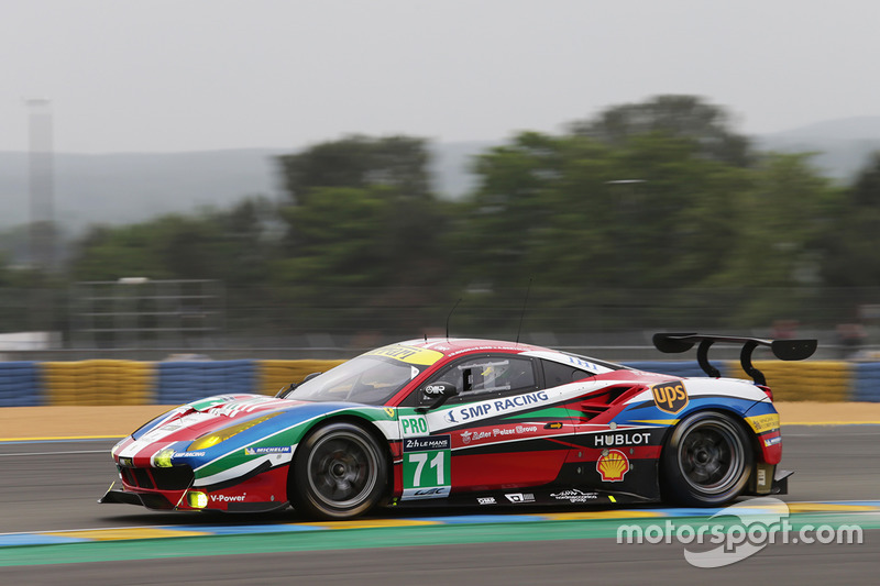 #71 AF Corse Ferrari 488 GTE: Davide Rigon, Sam Bird, Andrea Bertolini