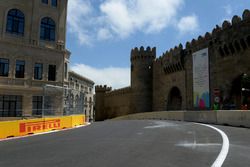 Baku city circuit atmosphere