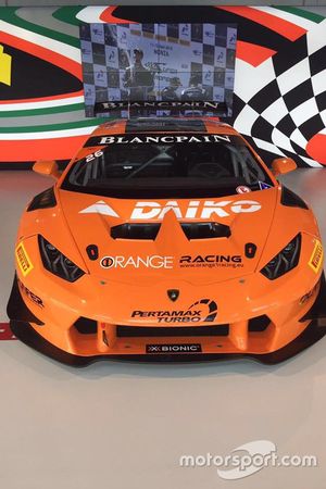 Lamborghini Huracan LP620-2 Super Trofeo, Orange1 Racing, la livrea dedicata a Ferruccio Lamborghini