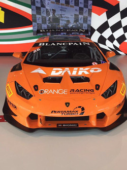 Lamborghini Huracan LP620-2 Super Trofeo, Orange1 Racing, la livrea dedicata a Ferruccio Lamborghini