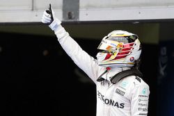 Polesitter Lewis Hamilton, Mercedes AMG F1 Team