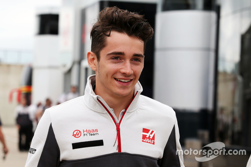 Charles Leclerc, Haas F1 Team Piloto de prueba