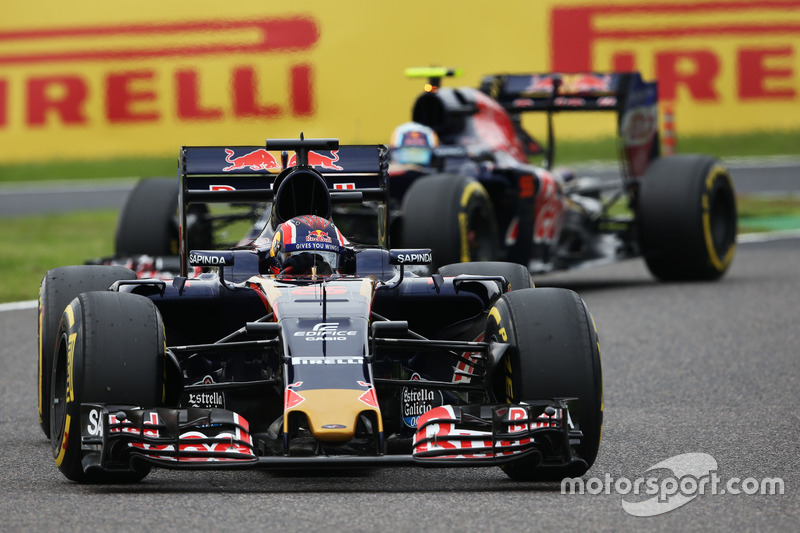 2016 год. За рулем болида (STR11) по ходу гонки