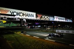 #60 Michael Shank Racing with Curb/Agajanian Ligier JS P2 Honda: John Pew, Oswaldo Negri Jr., Olivier Pla takes the checkered flag