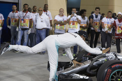 Third place Lewis Hamilton, Mercedes AMG F1 Team