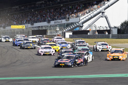Inicio de la carrera, Marco Wittmann, BMW Team RMG, BMW M4 DTM líder