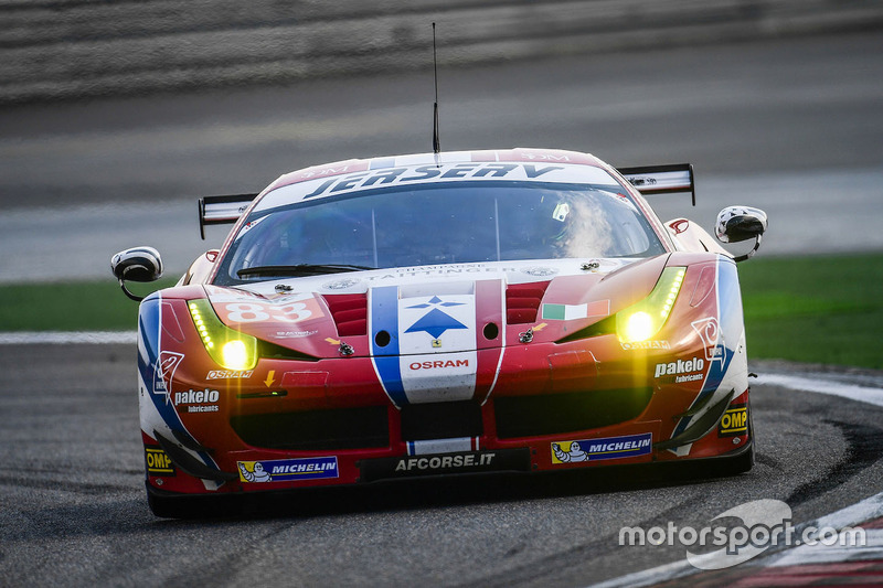 #83 AF Corse Ferrari 458 Italia: Francois Perrodo, Emmanuel Collard, Rui Aguas