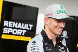 Nico Hulkenberg, Sahara Force India F1 with the media