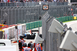 Pascal Wehrlein, Manor Racing retired from the race at the start